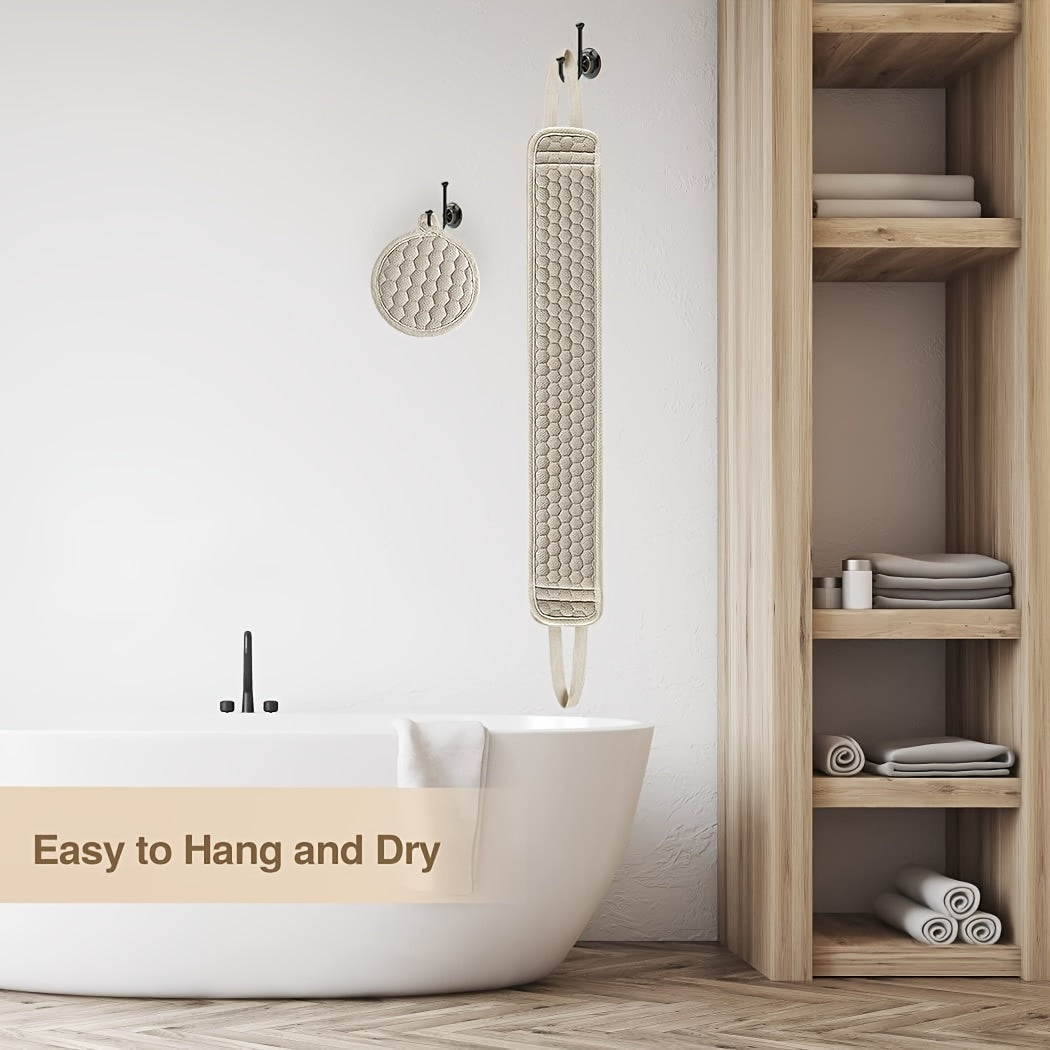 Deep Cleansing Back Scrubber - Exfoliating Body Tool