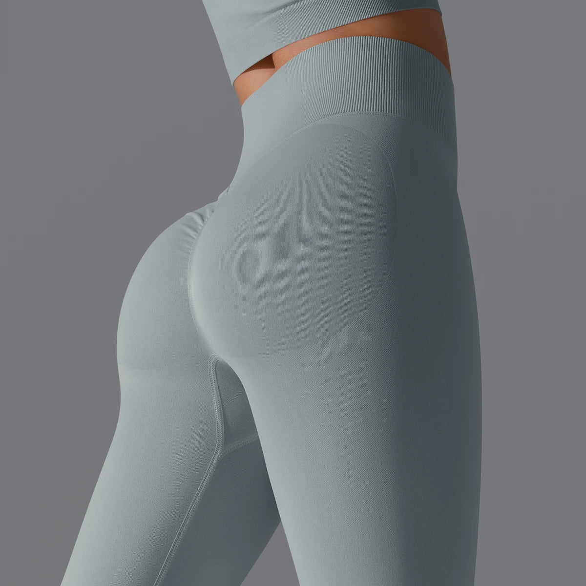 Women's Seamless Scrunch Leggings | High-Waist 4-Way Stretch Yoga Pants