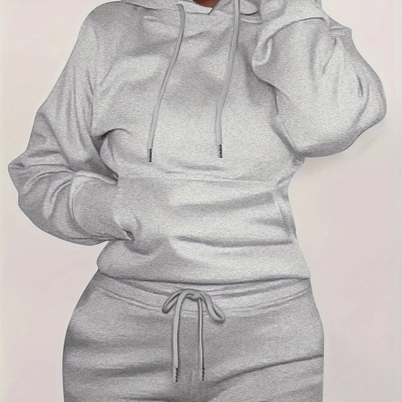 Women's Hooded Sports Suit | Casual Loose Sweatshirt & Pants Set for Spring & Autumn