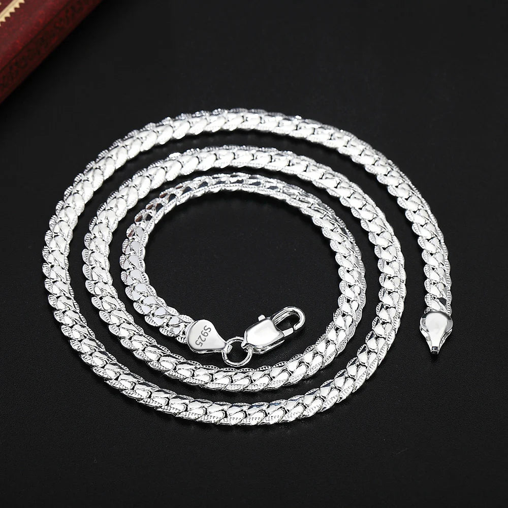 Platinum Vibes Chain Necklace