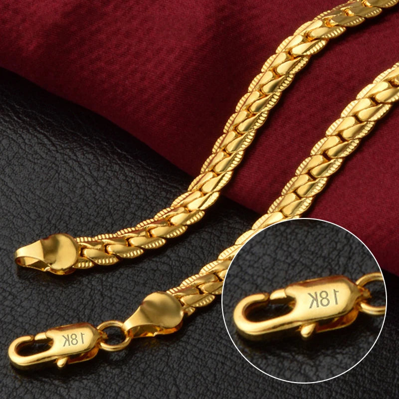 Platinum Vibes Chain Necklace