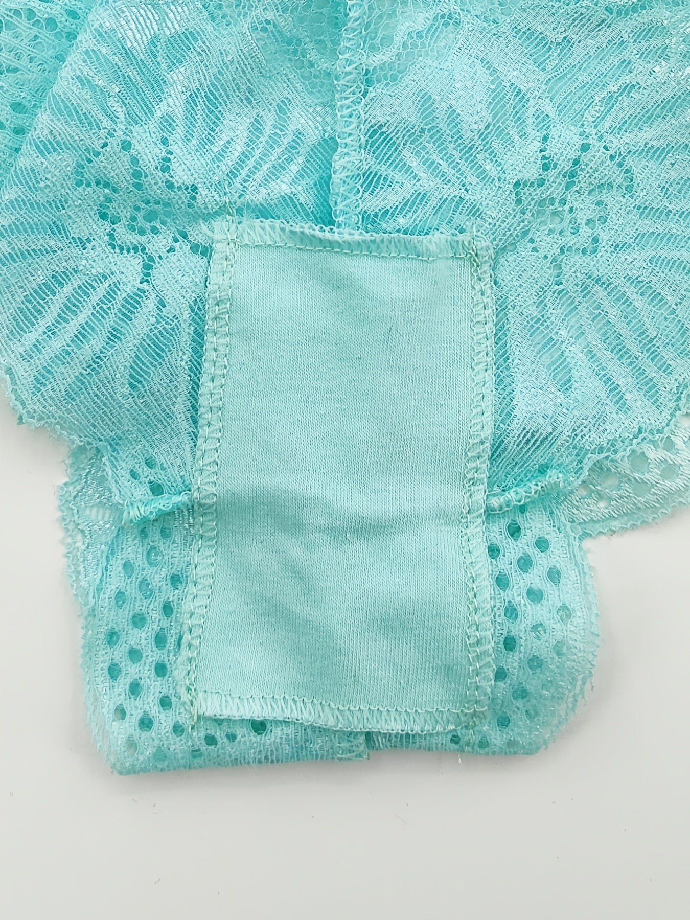 Jacquard Lace Bikini Panties - 6 Pack