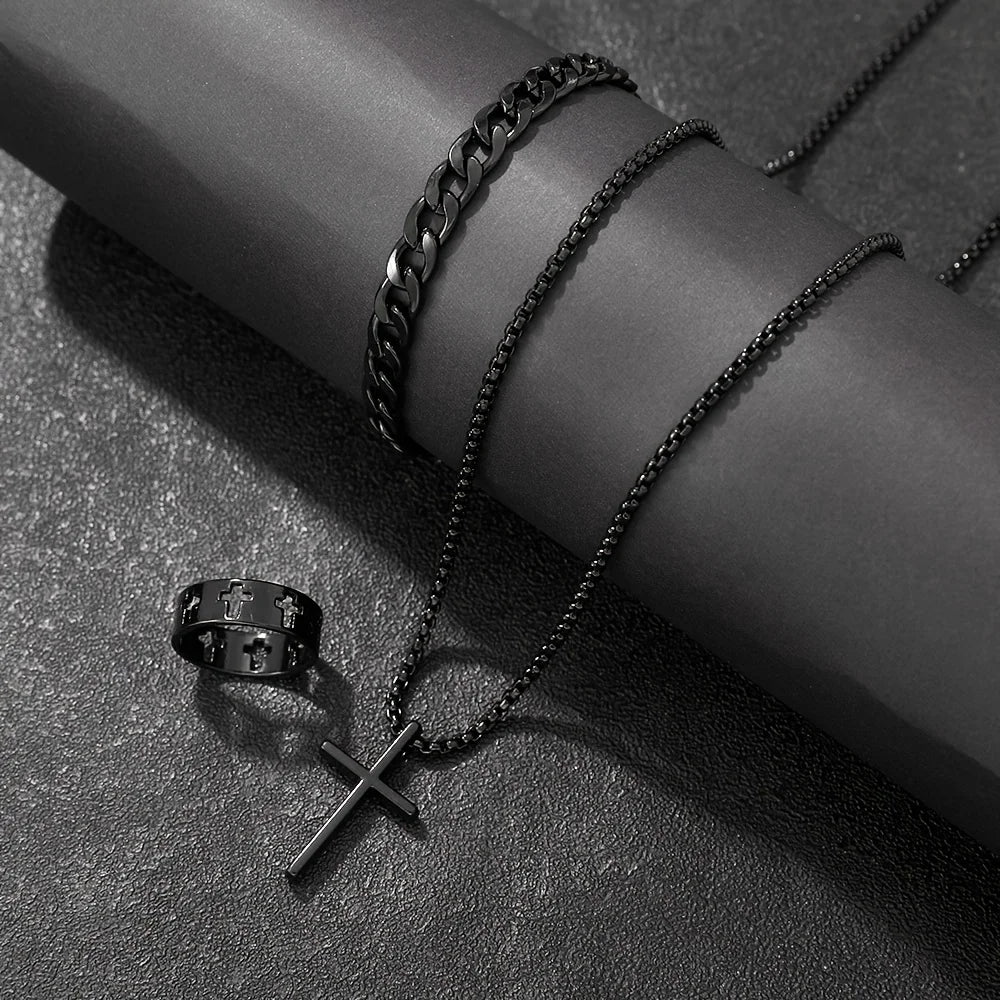 Rockstar Statement Set - 3-Piece Jewelry Combo