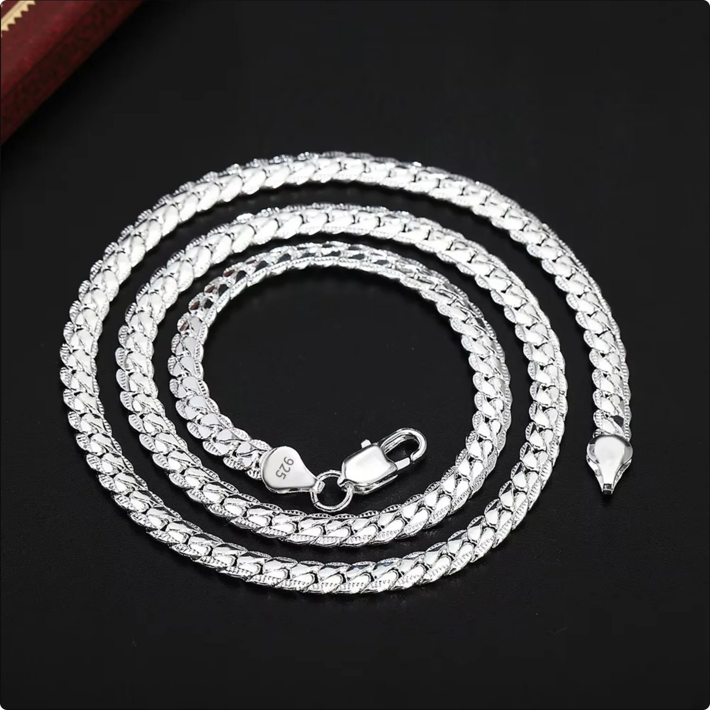 Platinum Vibes Chain Necklace