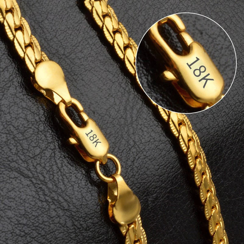 Platinum Vibes Chain Necklace