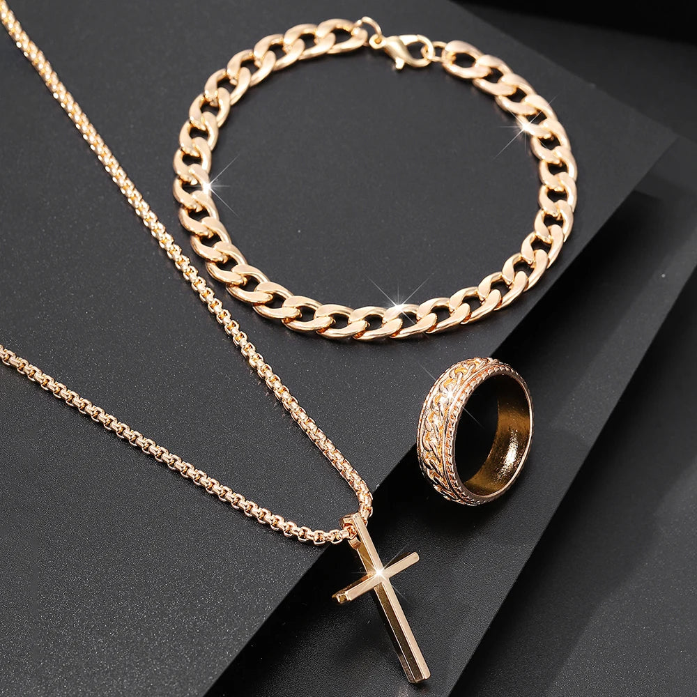 Rockstar Statement Set - 3-Piece Jewelry Combo