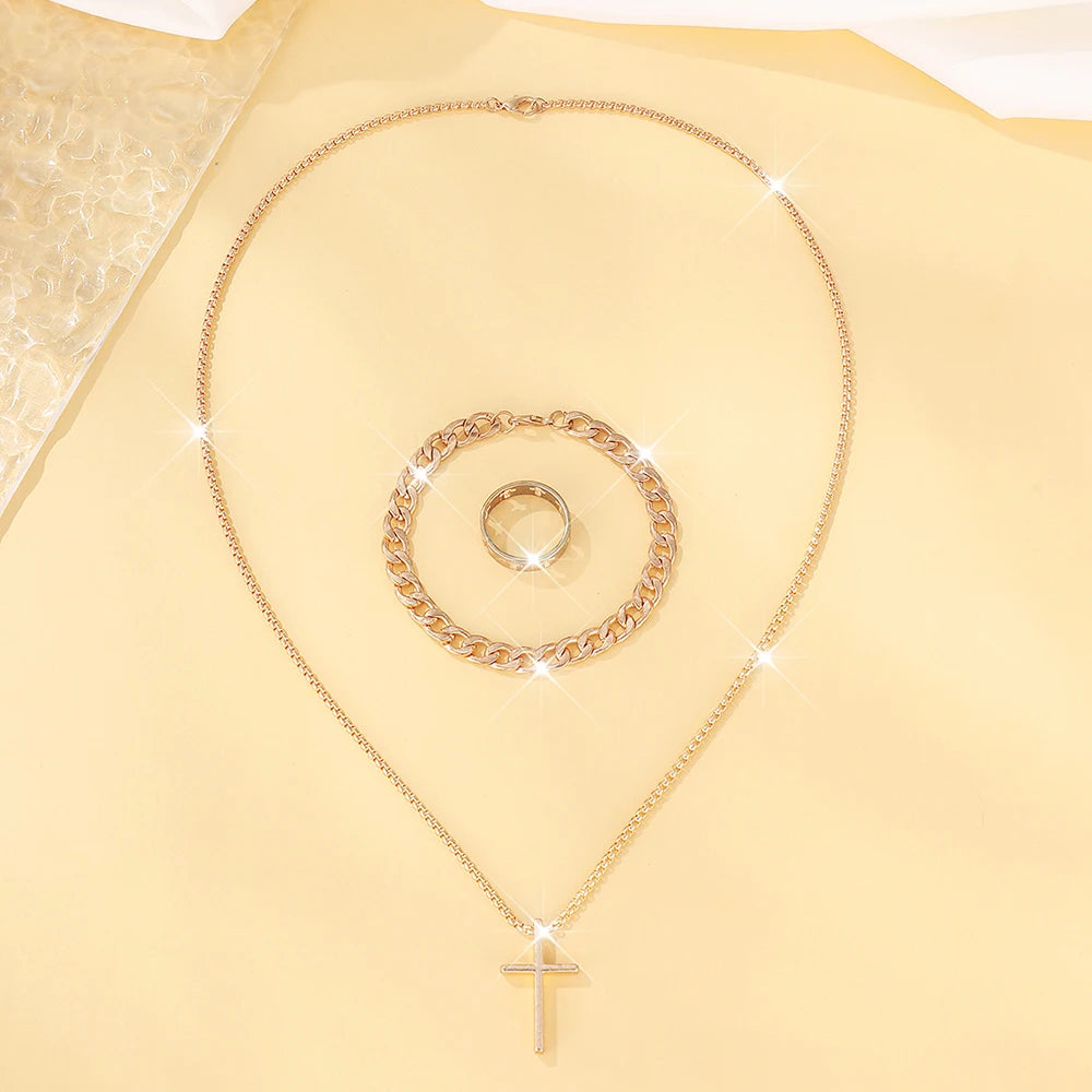 Rockstar Statement Set - 3-Piece Jewelry Combo