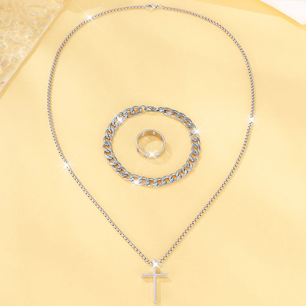 Rockstar Statement Set - 3-Piece Jewelry Combo