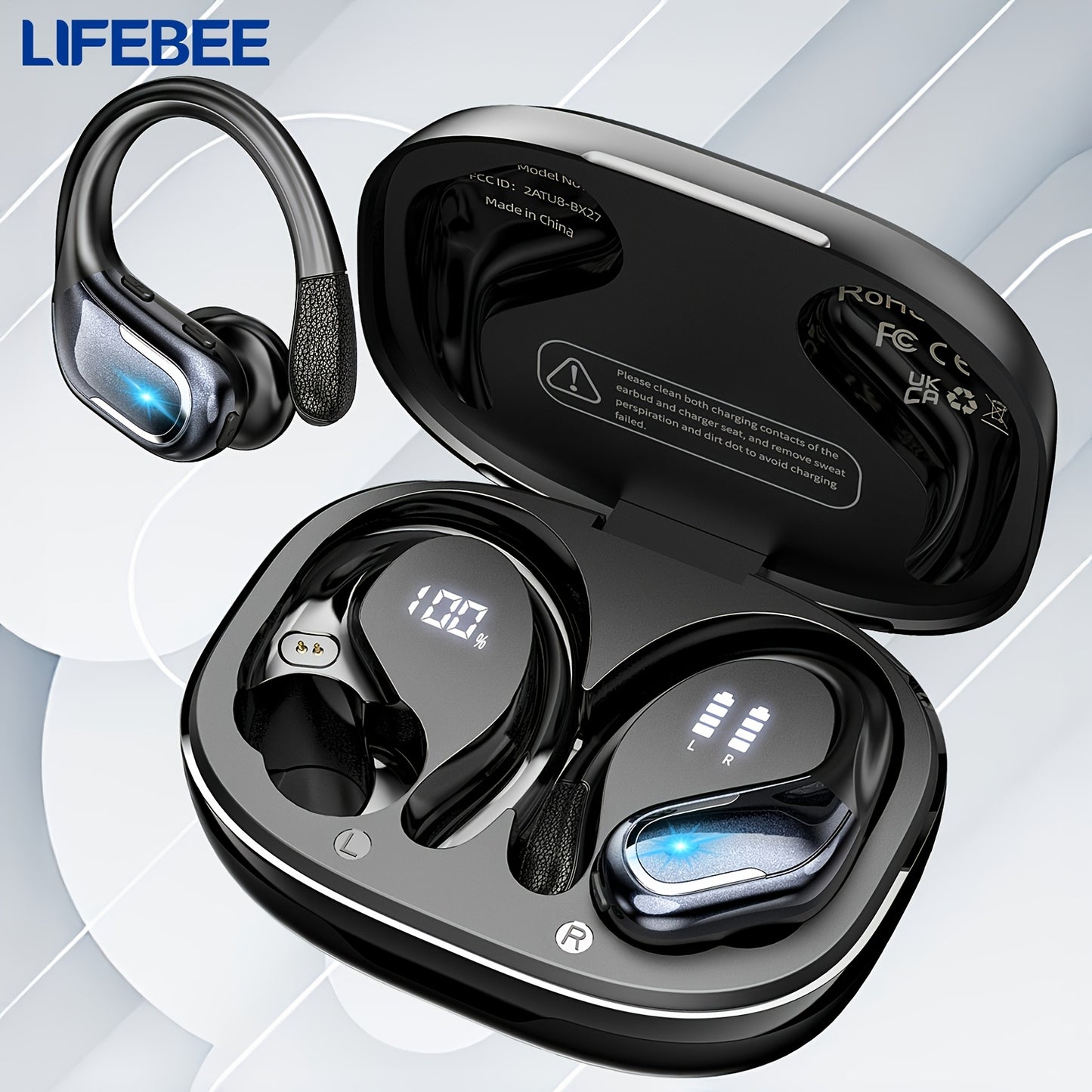 Wireless Sports Earbuds - ENC Noise Cancelling