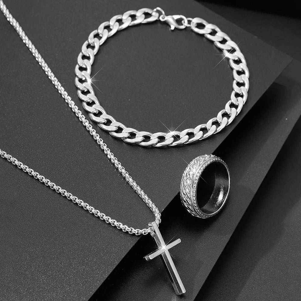 Rockstar Statement Set - 3-Piece Jewelry Combo