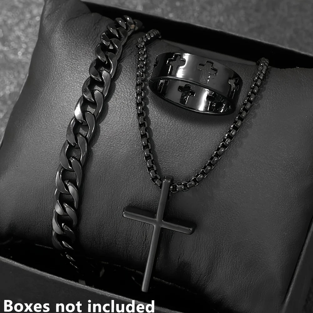 Rockstar Statement Set - 3-Piece Jewelry Combo