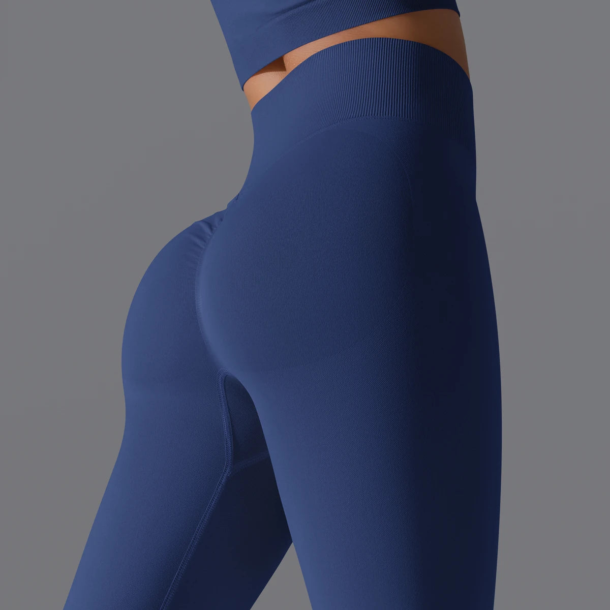 Women's Seamless Scrunch Leggings | High-Waist 4-Way Stretch Yoga Pants
