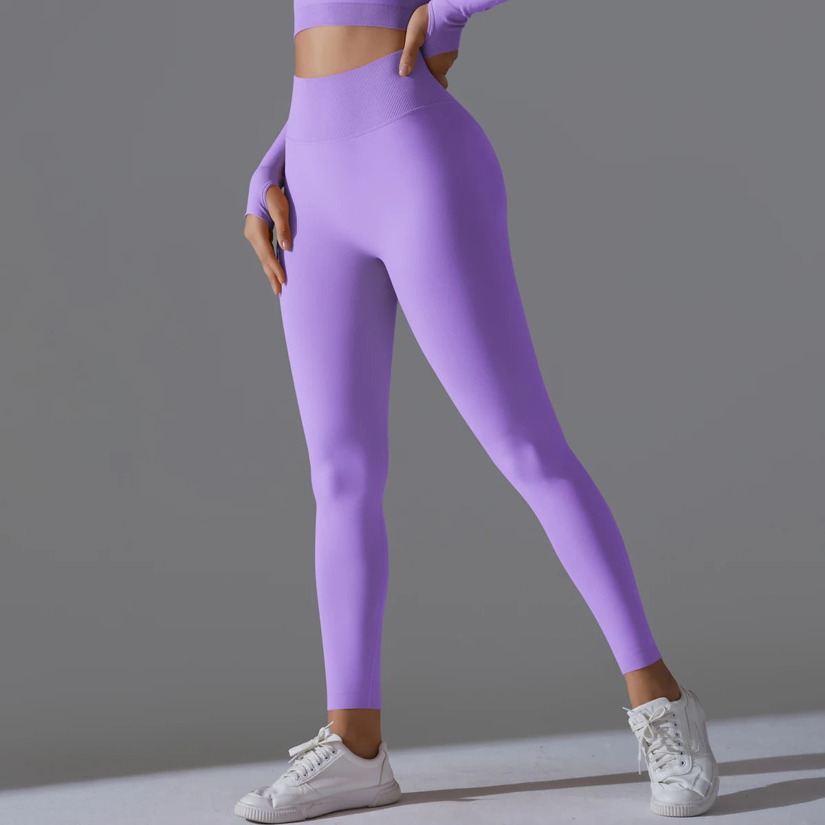 Women's Seamless Scrunch Leggings | High-Waist 4-Way Stretch Yoga Pants