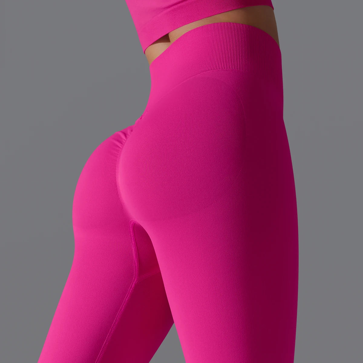 Women's Seamless Scrunch Leggings | High-Waist 4-Way Stretch Yoga Pants