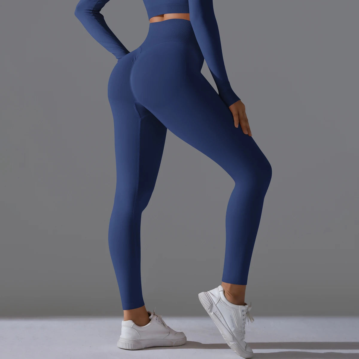Women's Seamless Scrunch Leggings | High-Waist 4-Way Stretch Yoga Pants
