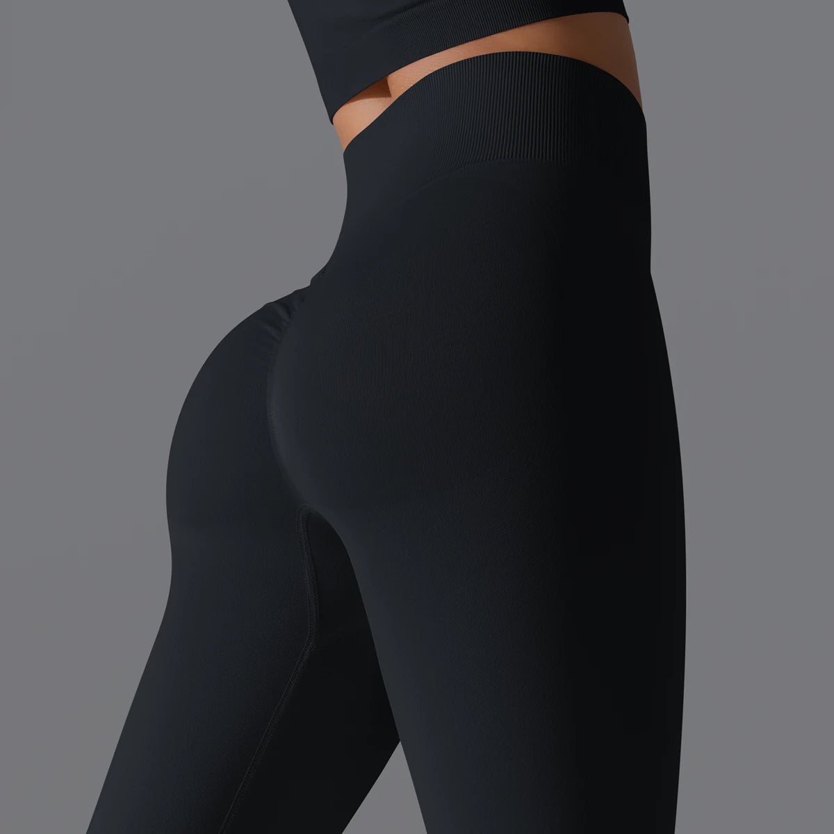 Women's Seamless Scrunch Leggings | High-Waist 4-Way Stretch Yoga Pants