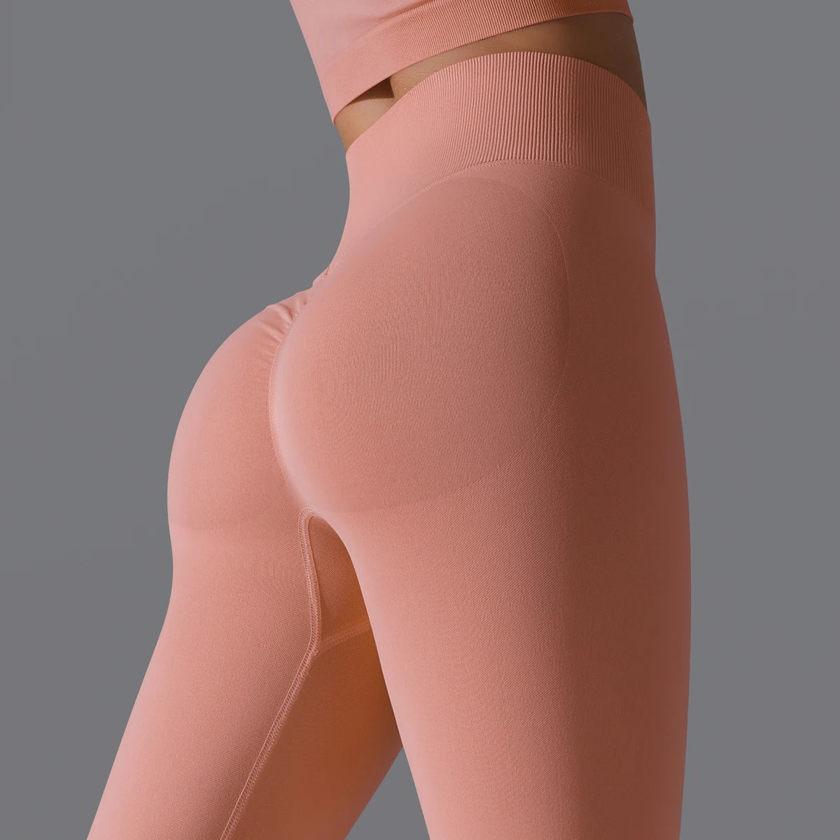 Women's Seamless Scrunch Leggings | High-Waist 4-Way Stretch Yoga Pants