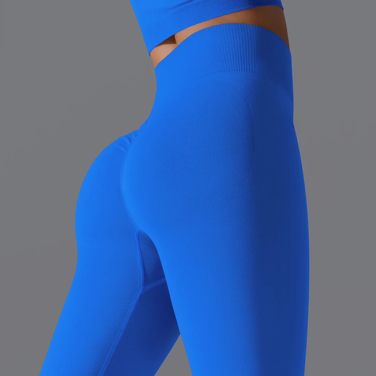 Women's Seamless Scrunch Leggings | High-Waist 4-Way Stretch Yoga Pants