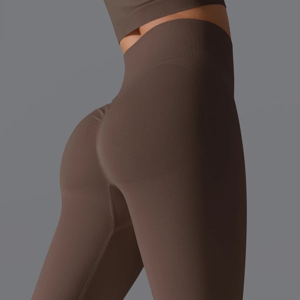 Women's Seamless Scrunch Leggings | High-Waist 4-Way Stretch Yoga Pants