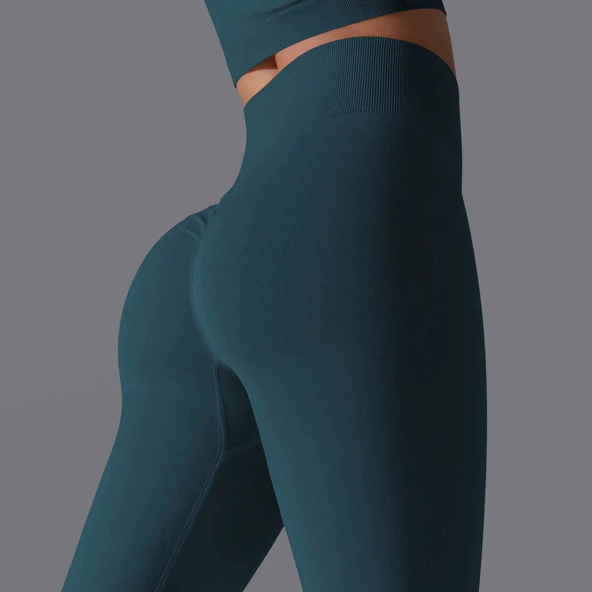Women's Seamless Scrunch Leggings | High-Waist 4-Way Stretch Yoga Pants