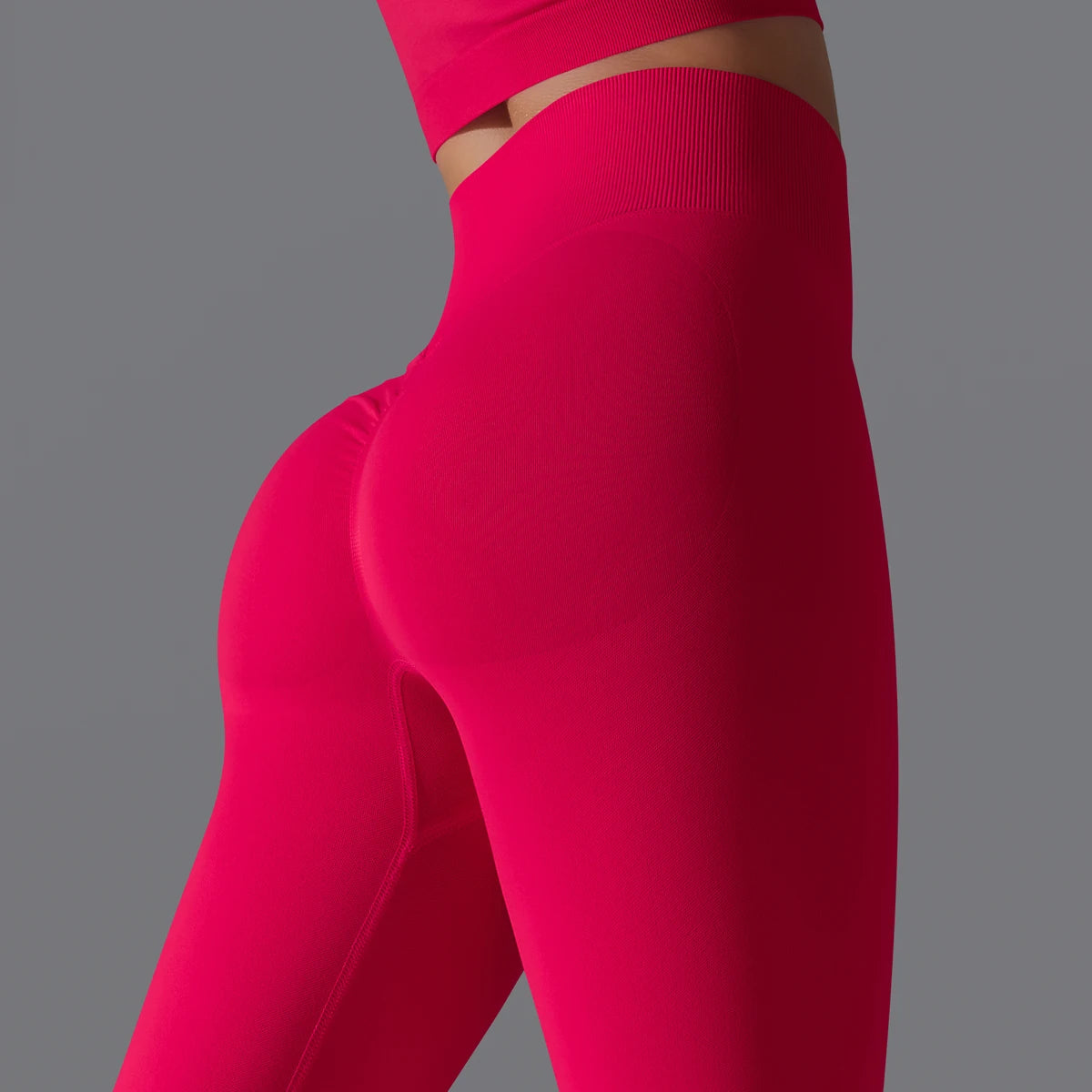 Women's Seamless Scrunch Leggings | High-Waist 4-Way Stretch Yoga Pants