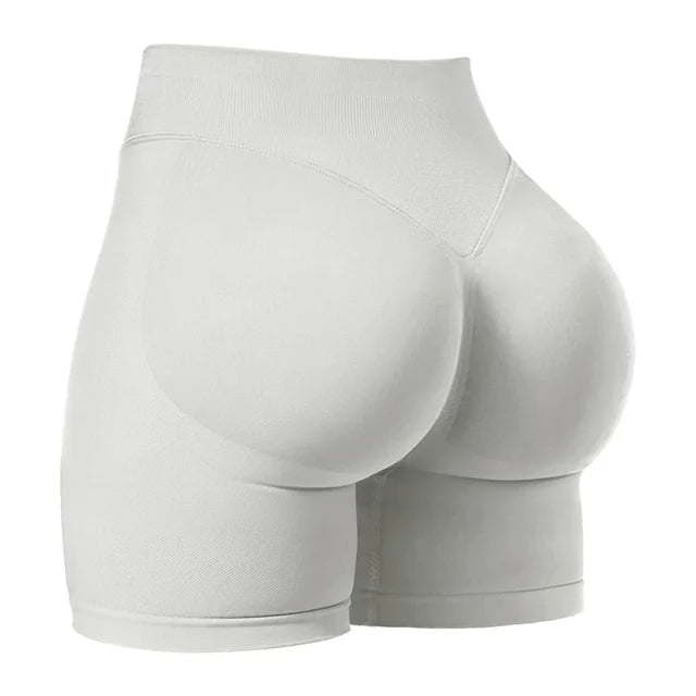Seamless Gym Shorts - High Stretch Yoga & Running