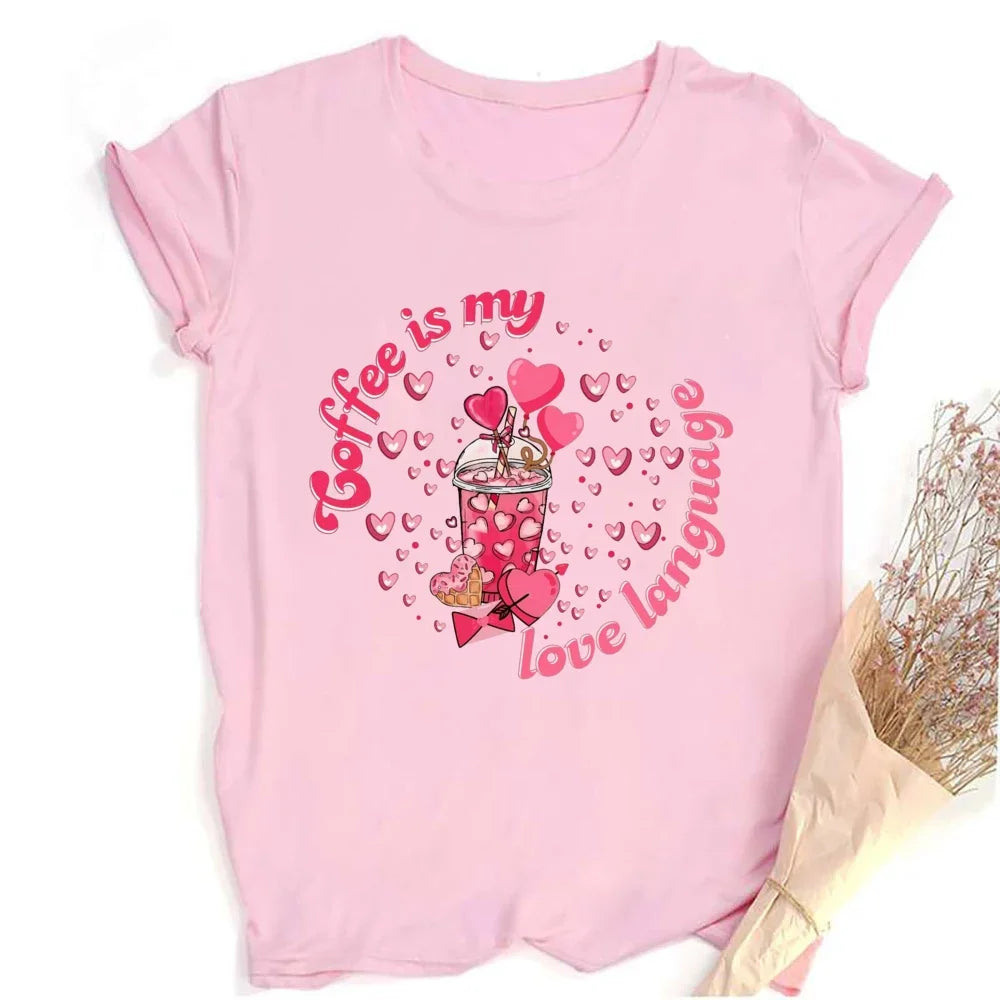 Happy Hearts Graphic Tee - Party Streetwear