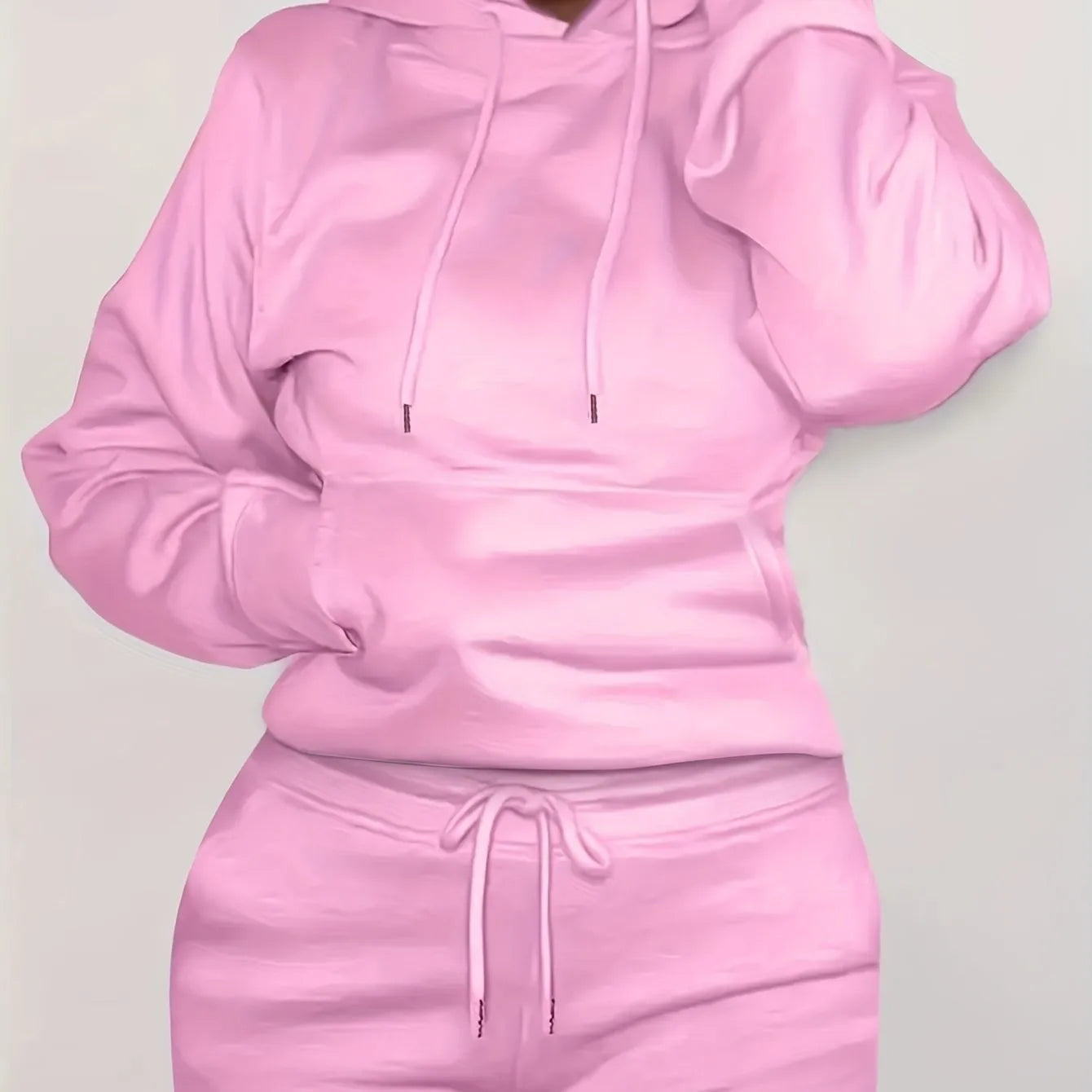 Women's Hooded Sports Suit | Casual Loose Sweatshirt & Pants Set for Spring & Autumn