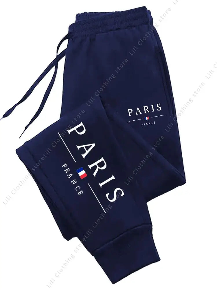 PARIS Jogger Pants - Fleece Sweatpants for Women