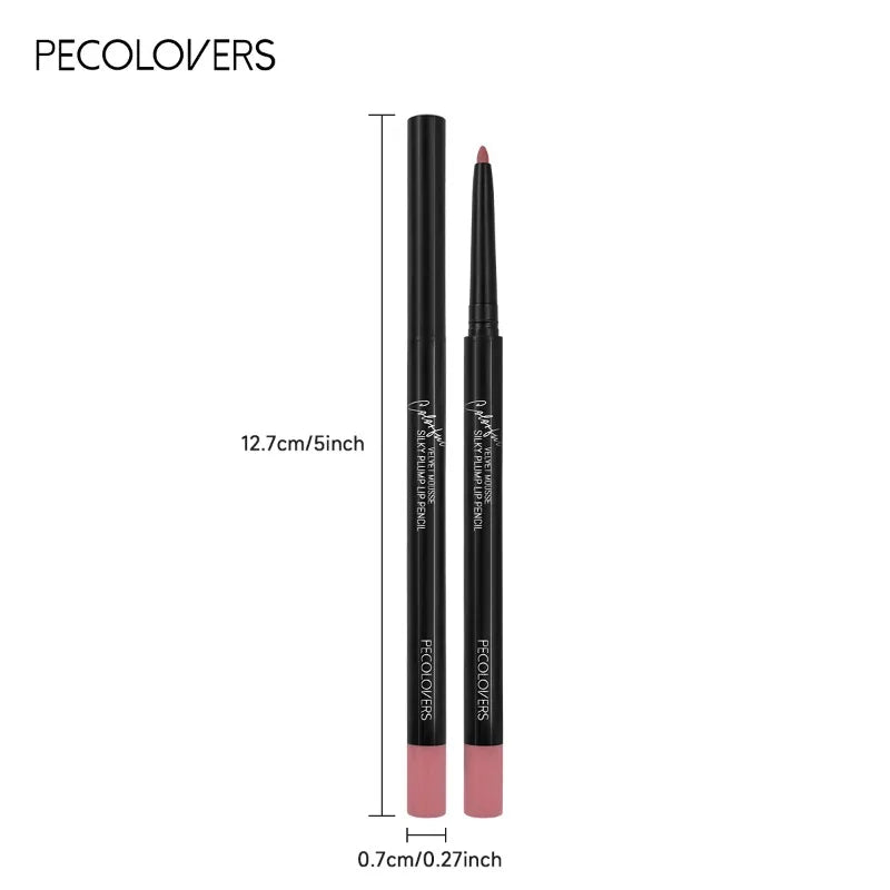 Waterproof Matte Lip Liner Pencil - Long Lasting Non-Transfer