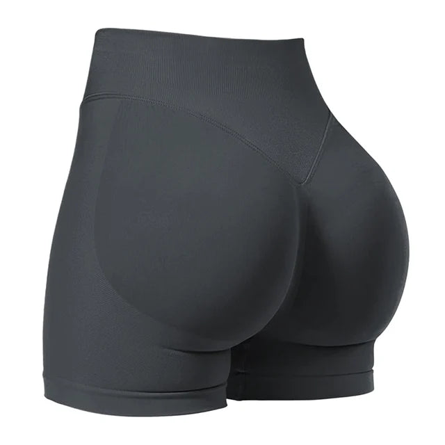 Seamless Gym Shorts - High Stretch Yoga & Running