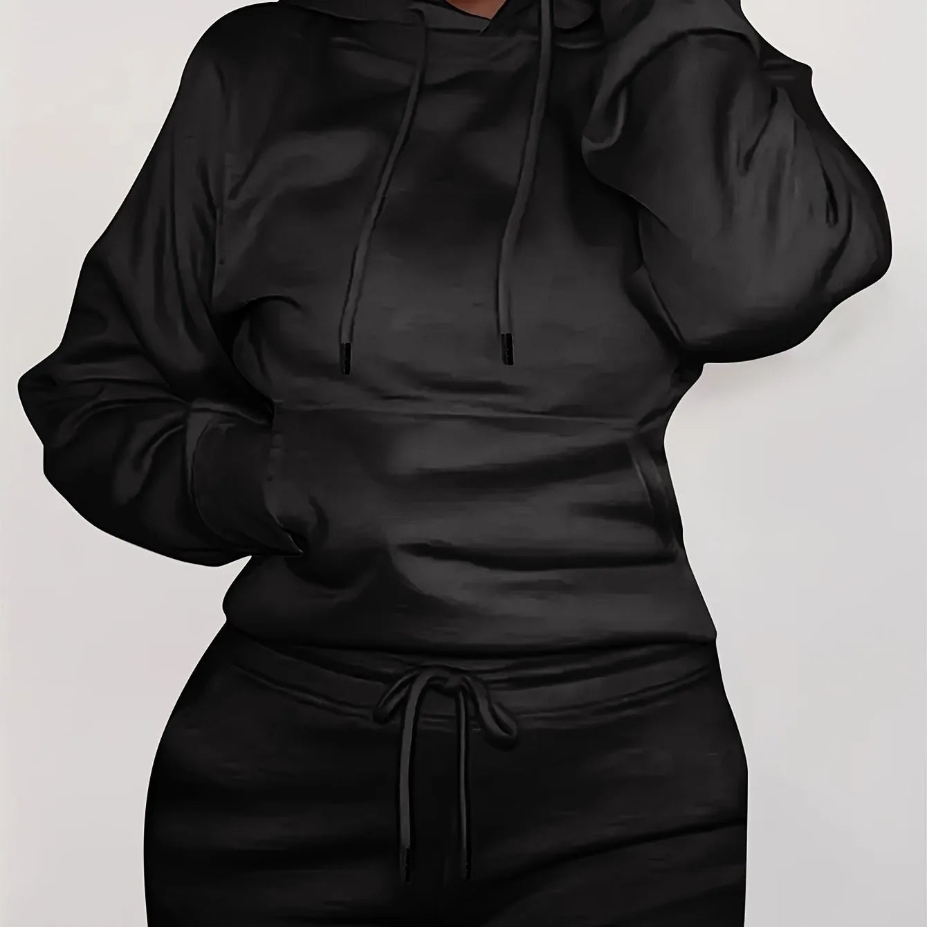 Women's Hooded Sports Suit | Casual Loose Sweatshirt & Pants Set for Spring & Autumn