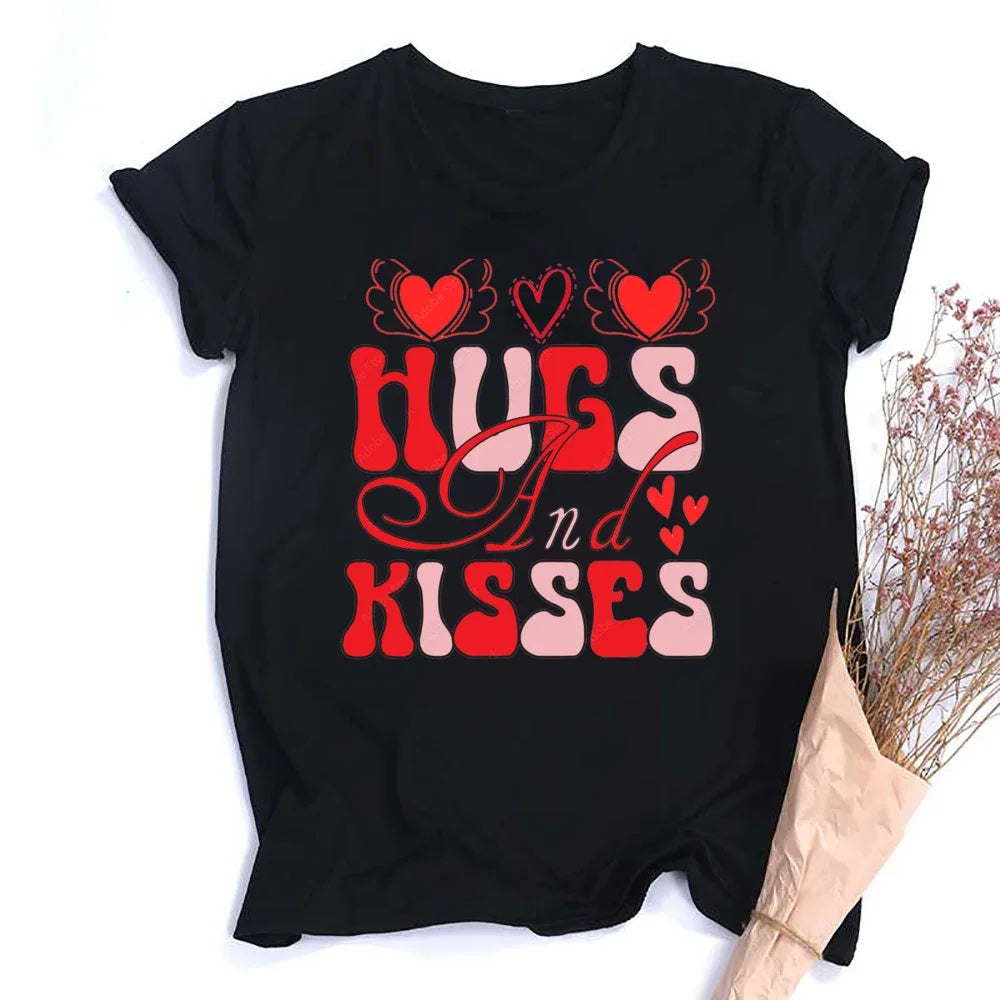 Happy Hearts Graphic Tee - Party Streetwear
