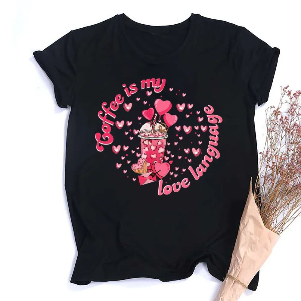 Happy Hearts Graphic Tee - Party Streetwear