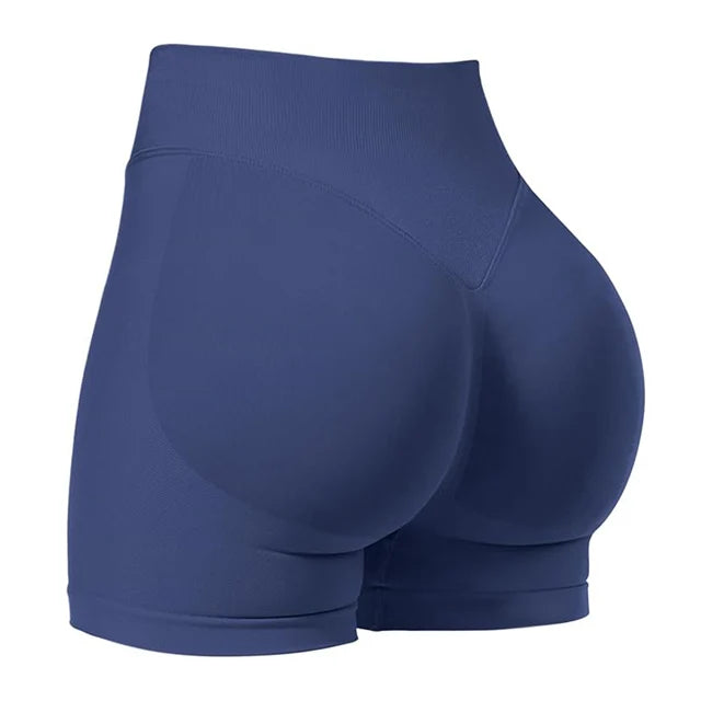 Seamless Gym Shorts - High Stretch Yoga & Running