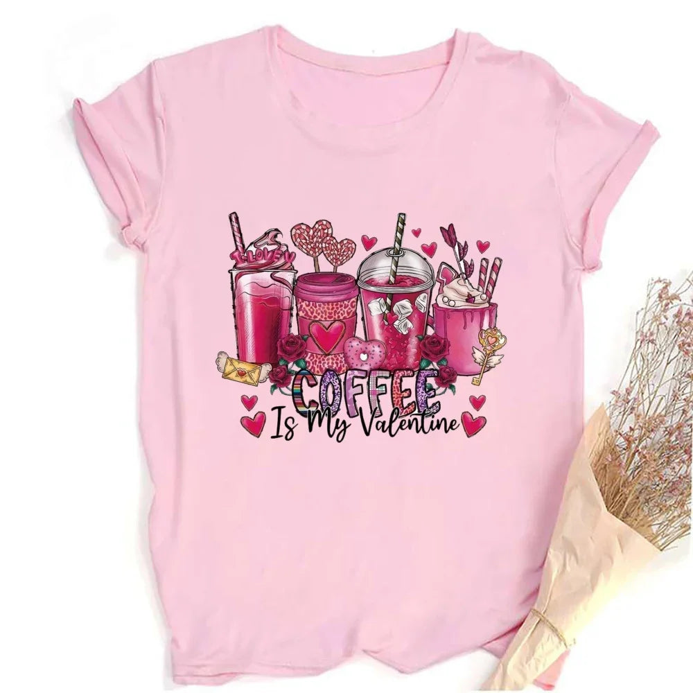 Happy Hearts Graphic Tee - Party Streetwear