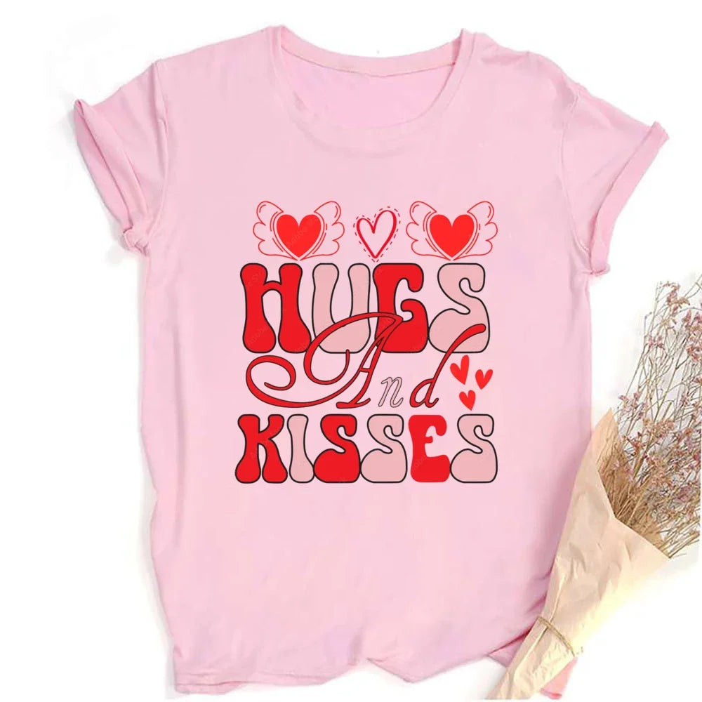 Happy Hearts Graphic Tee - Party Streetwear