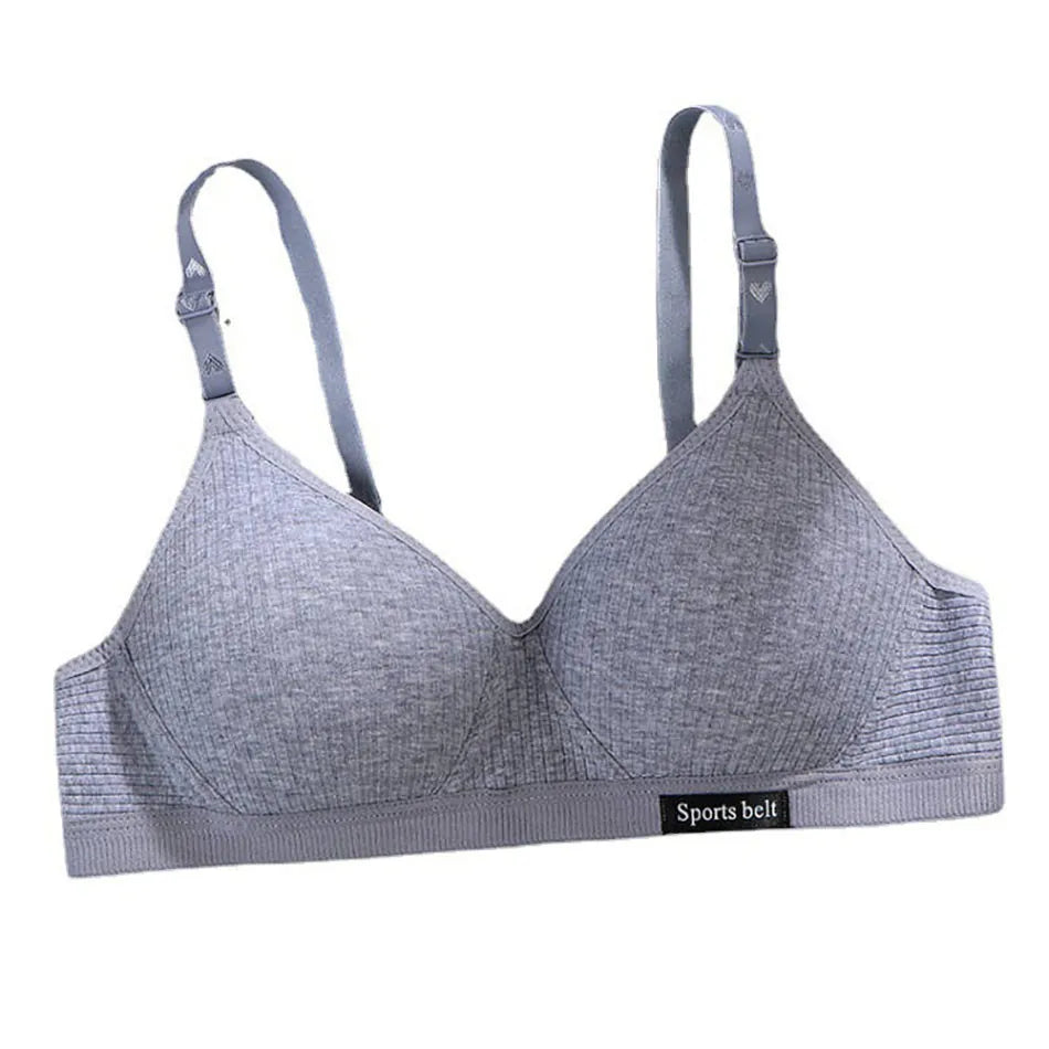 Girls' Seamless Wireless Training Bra - Soft Sports Bra for Teens