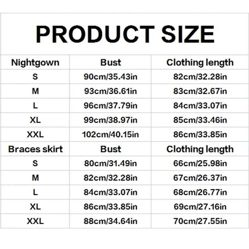 2-Piece Lace Pajama Set - V Neck Nightgown & Robe