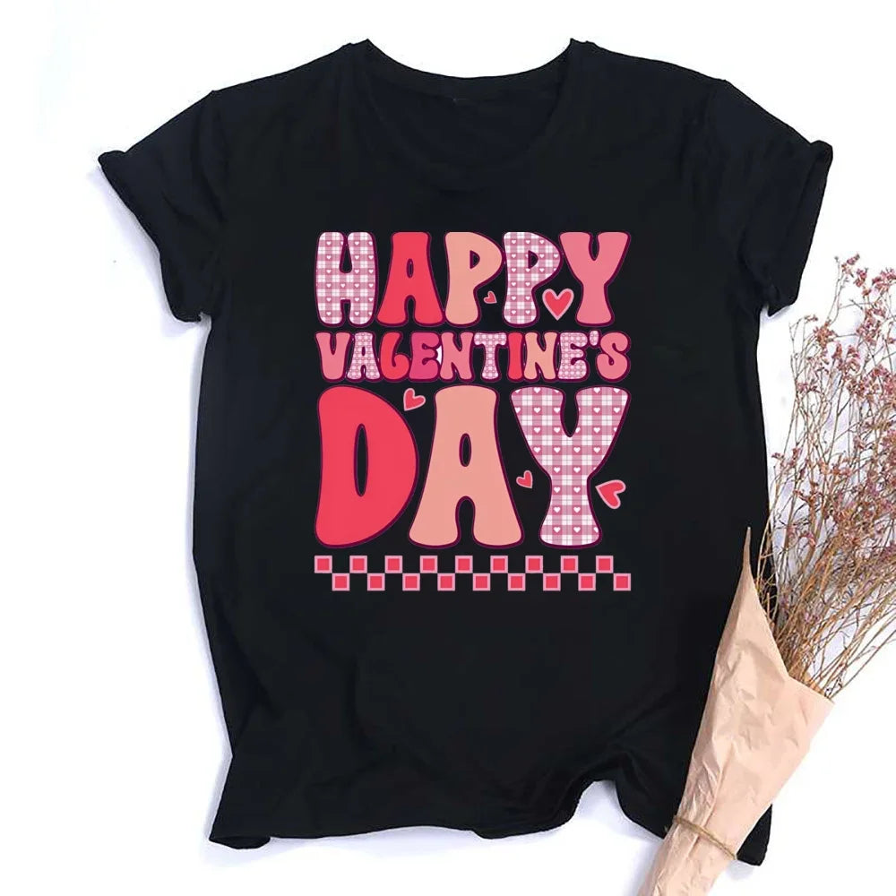 Happy Hearts Graphic Tee - Party Streetwear