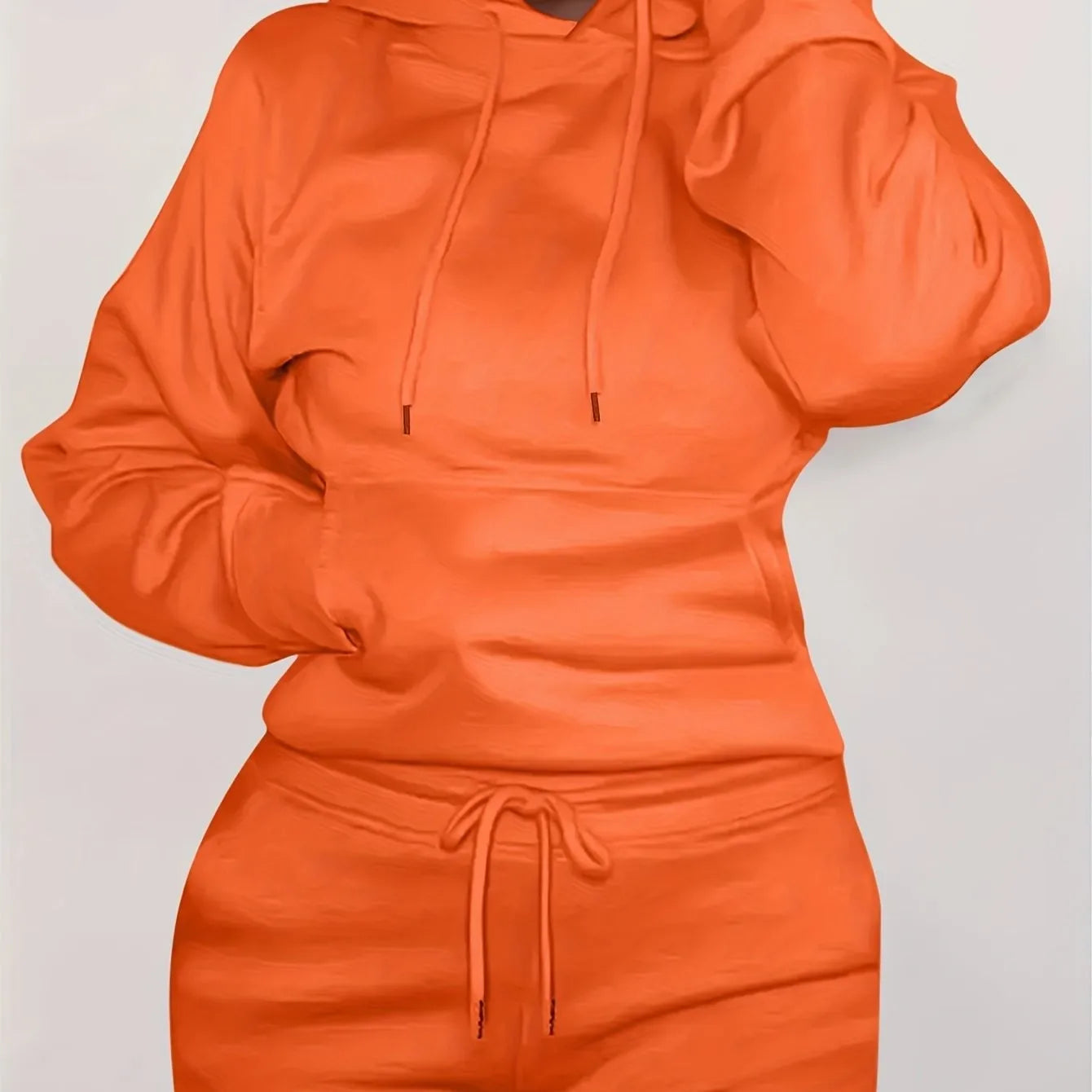 Women's Hooded Sports Suit | Casual Loose Sweatshirt & Pants Set for Spring & Autumn