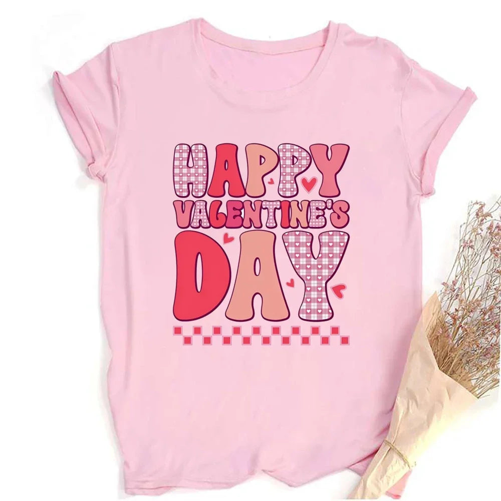 Happy Hearts Graphic Tee - Party Streetwear