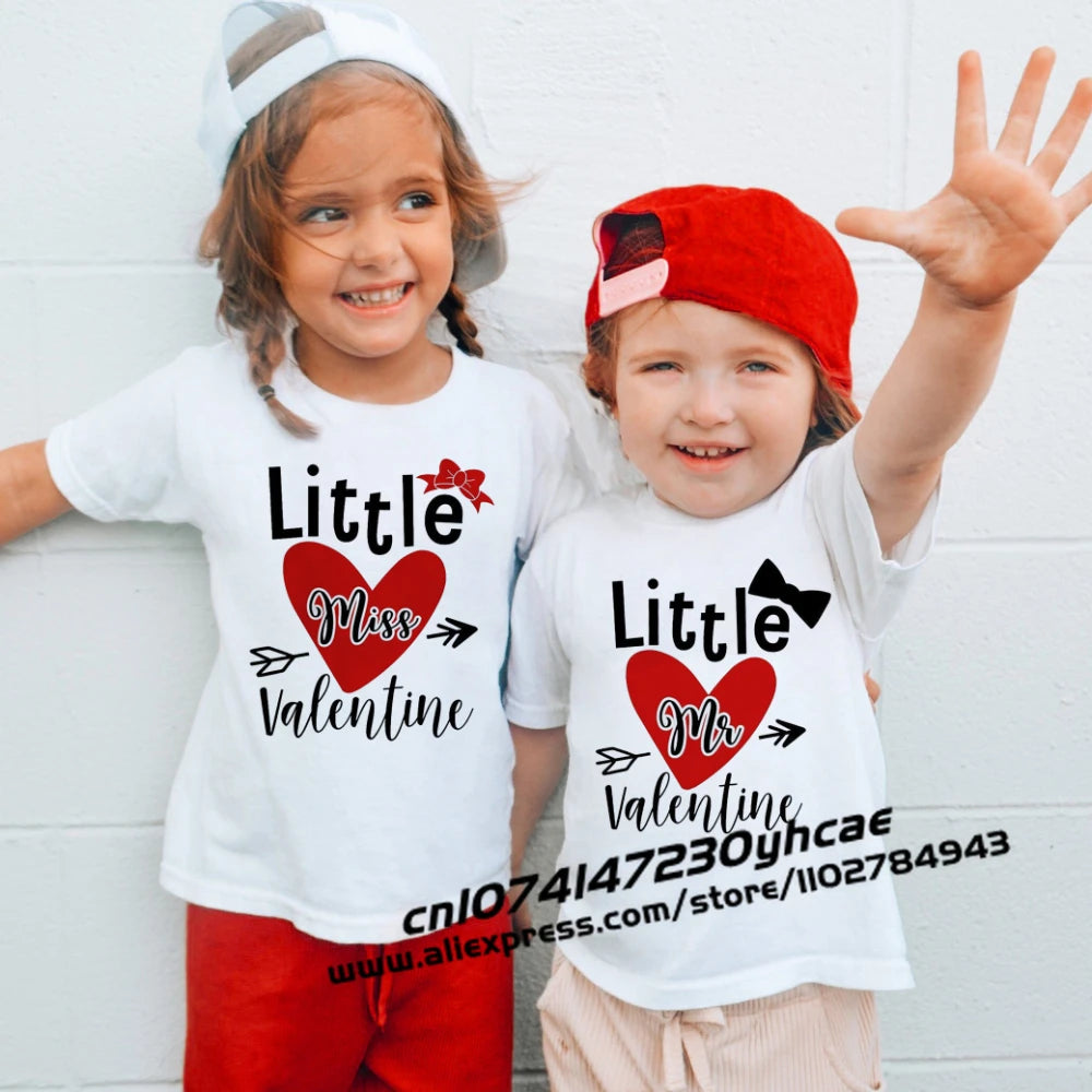 Little Miss/Mr Sweetheart Kids Graphic Tee