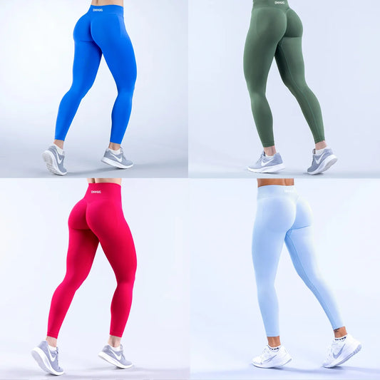 High-Waist Seamless Leggings | Butt-Lifting Tummy Control Yoga Pants for Women