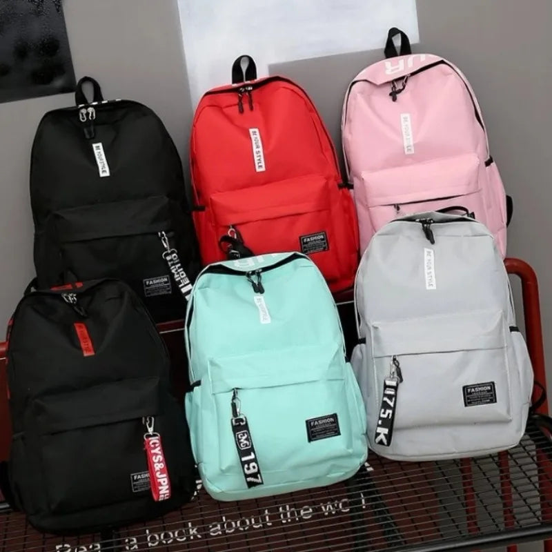 Fashion Trend Backpack – Unisex Large Capacity Student Bag