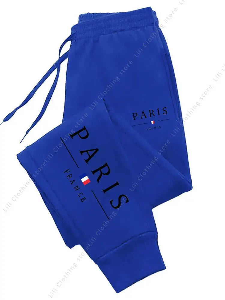 PARIS Jogger Pants - Fleece Sweatpants for Women