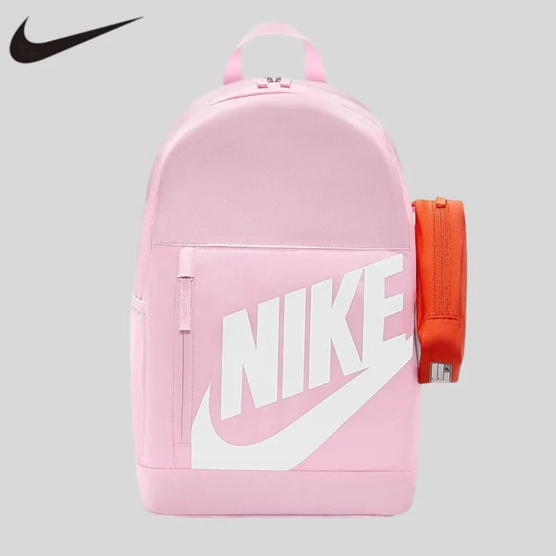 Nike Logo Backpack – Unisex Student Schoolbag with Pencil Case