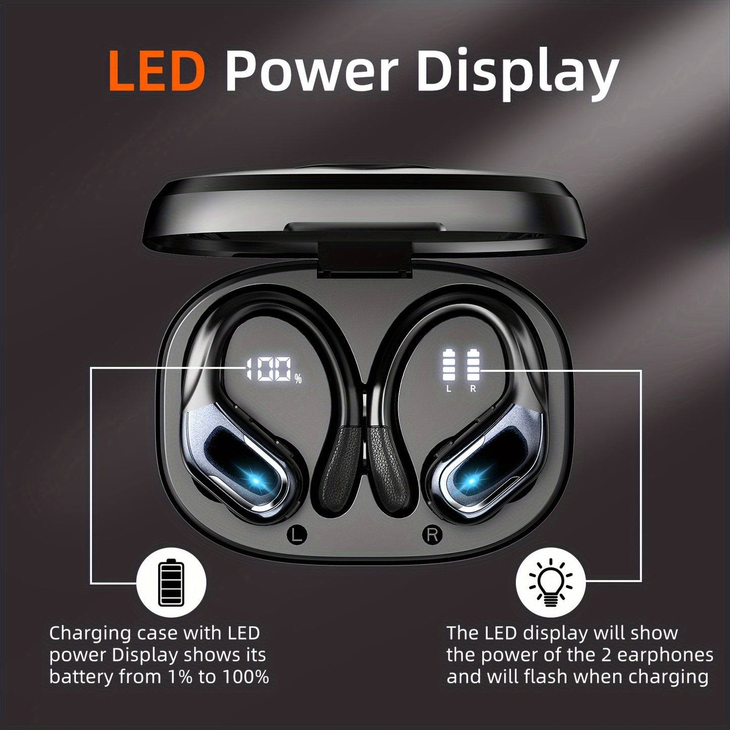Wireless Sports Earbuds - ENC Noise Cancelling