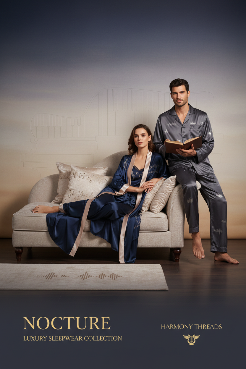 Luxury Sleepwear Collection Banner